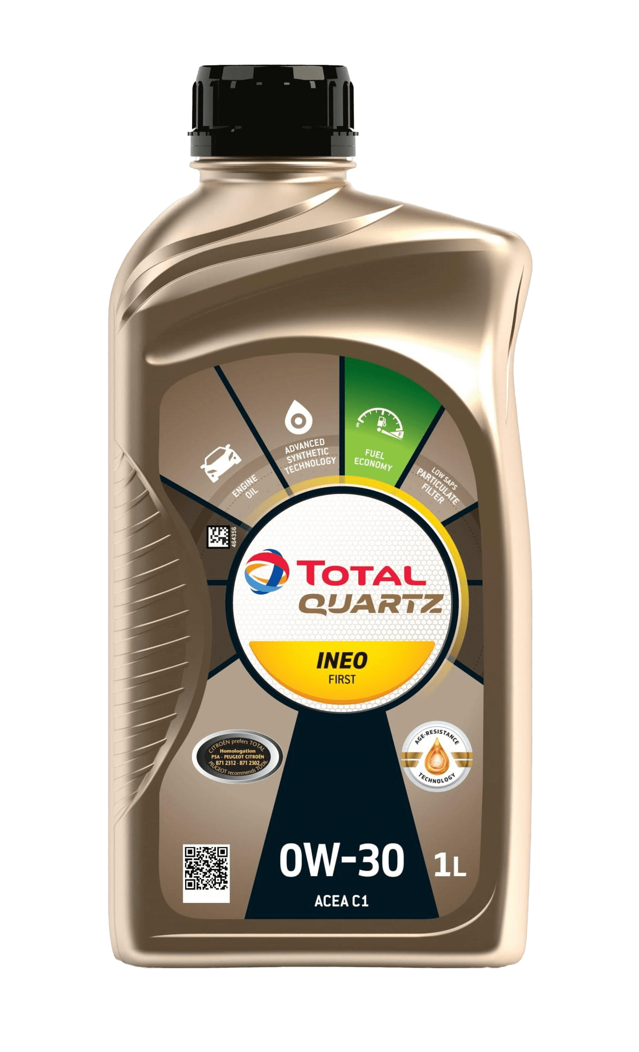 Моторное масло Total QUARTZ INEO FIRST 0W30, 1л